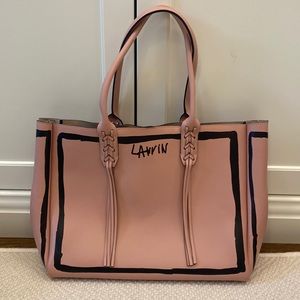 Lanvin Tote pink/black